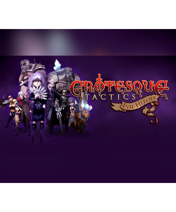 Grotesque Tactics Evil Heroes Steam Key GLOBAL
